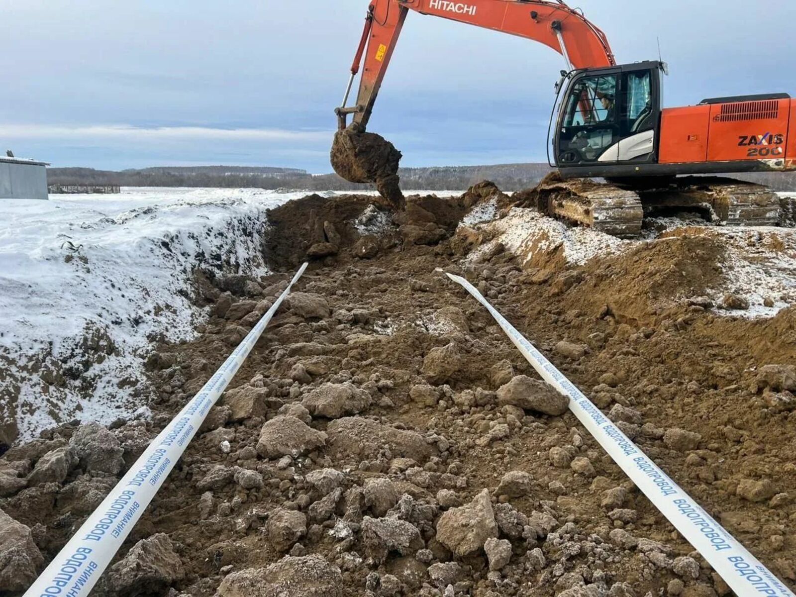 В селе Башкирии идет строительство новой системы водоснабжения