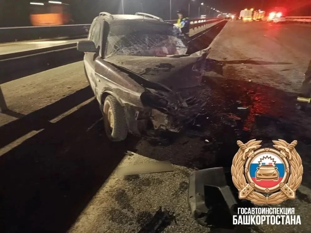 В дтп на трассе М-5 в Башкирии пострадали пять человек