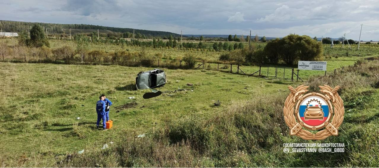 На трассе в Мечетлинском районе произошло ДТП с летальным исходом