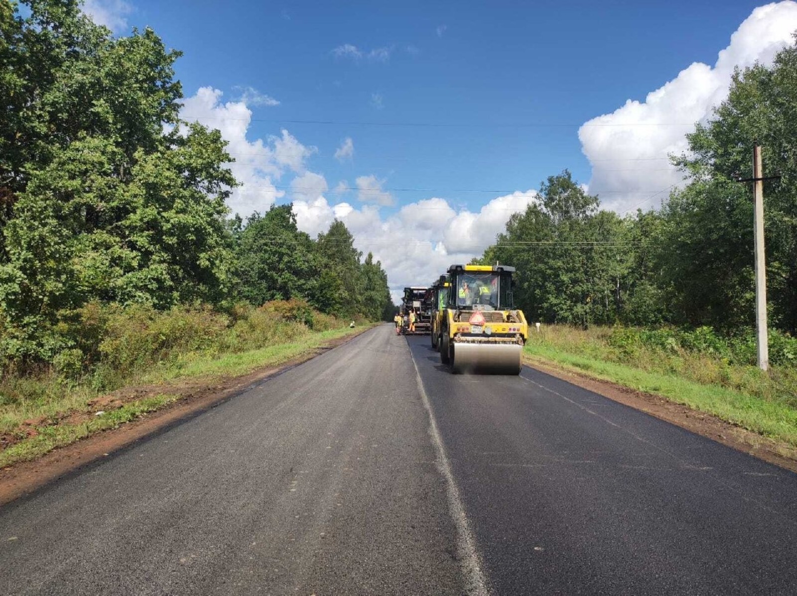 В Башкирии по нацпроекту ремонтируют дорогу Буздяк – Чекмагуш – Дюртюли