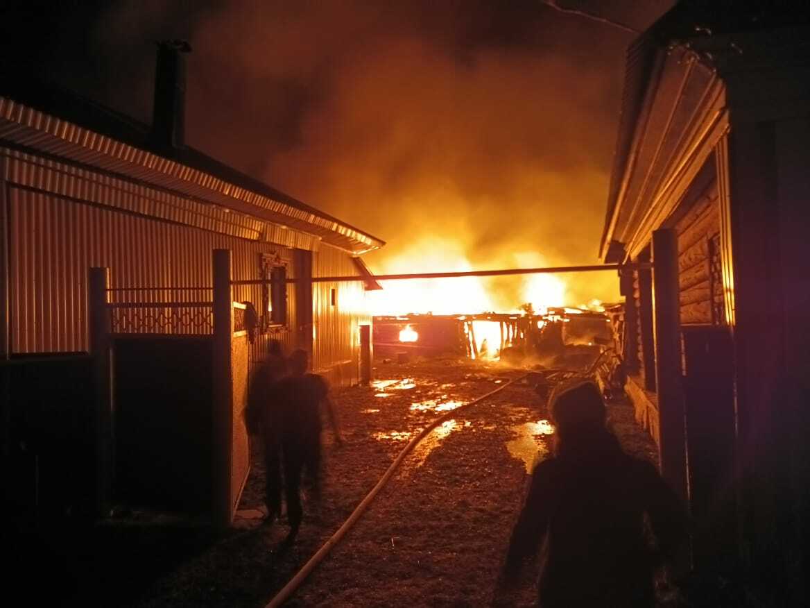 На территории Мечетлинского района Башкирии произошло три возгорания