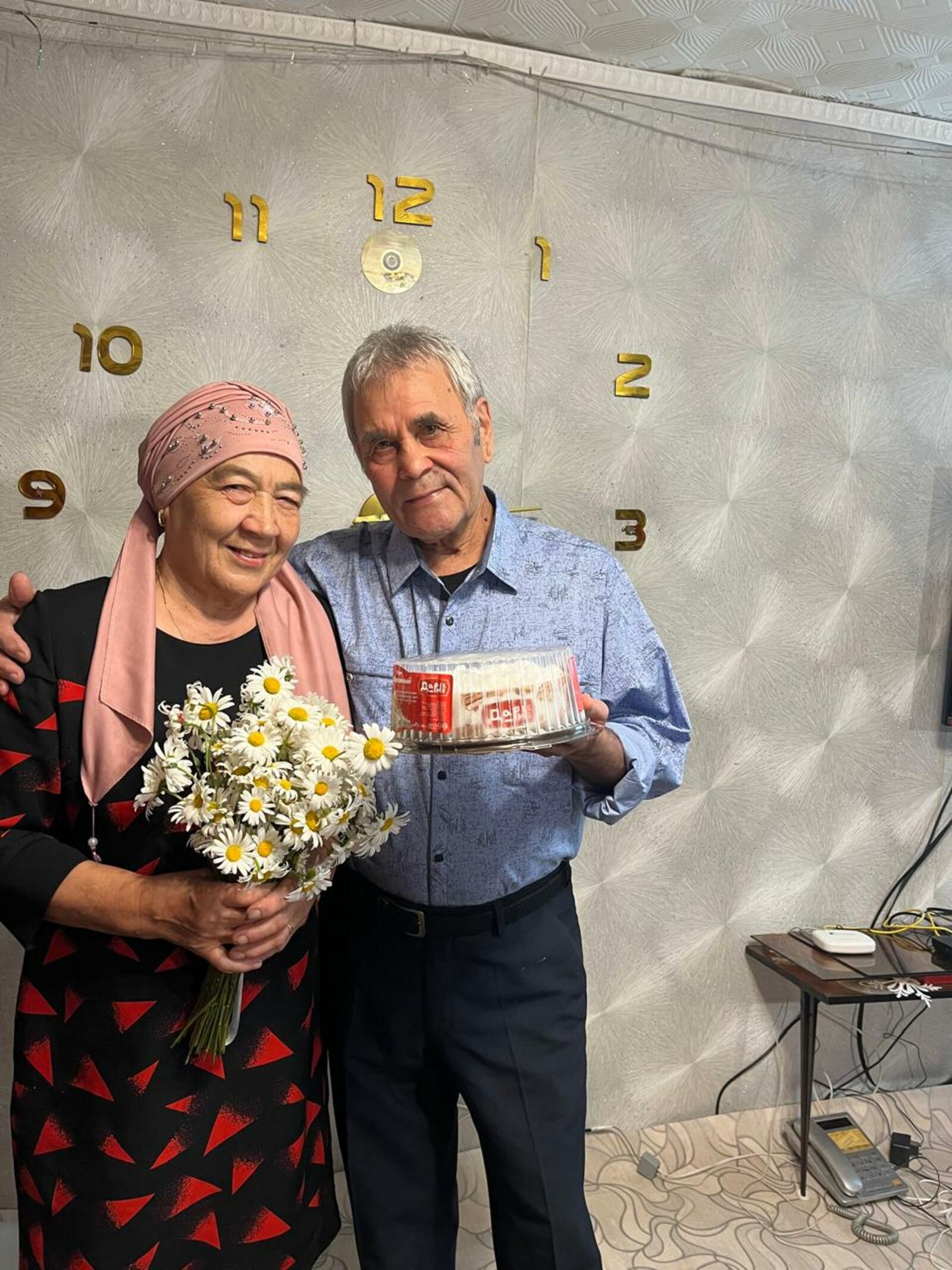 Пара из Мечетлинского района отметила 50 лет совместной жизни