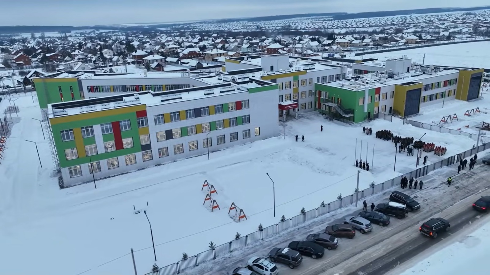 В Башкирии начало нового рабочего года ознаменовалось открытием новой школы