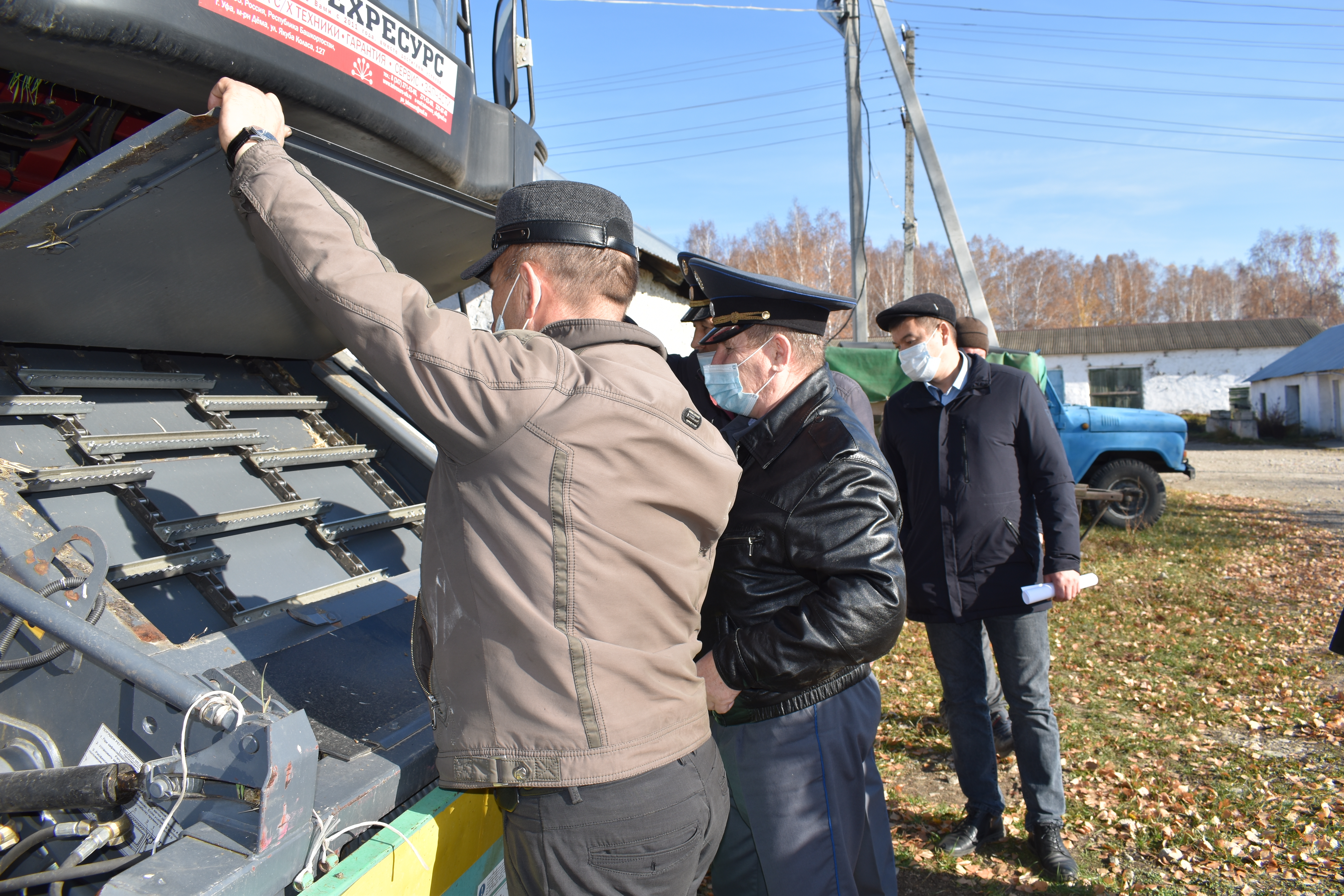В Мечетлинском районе проверили подготовку сельхозтехники к зиме