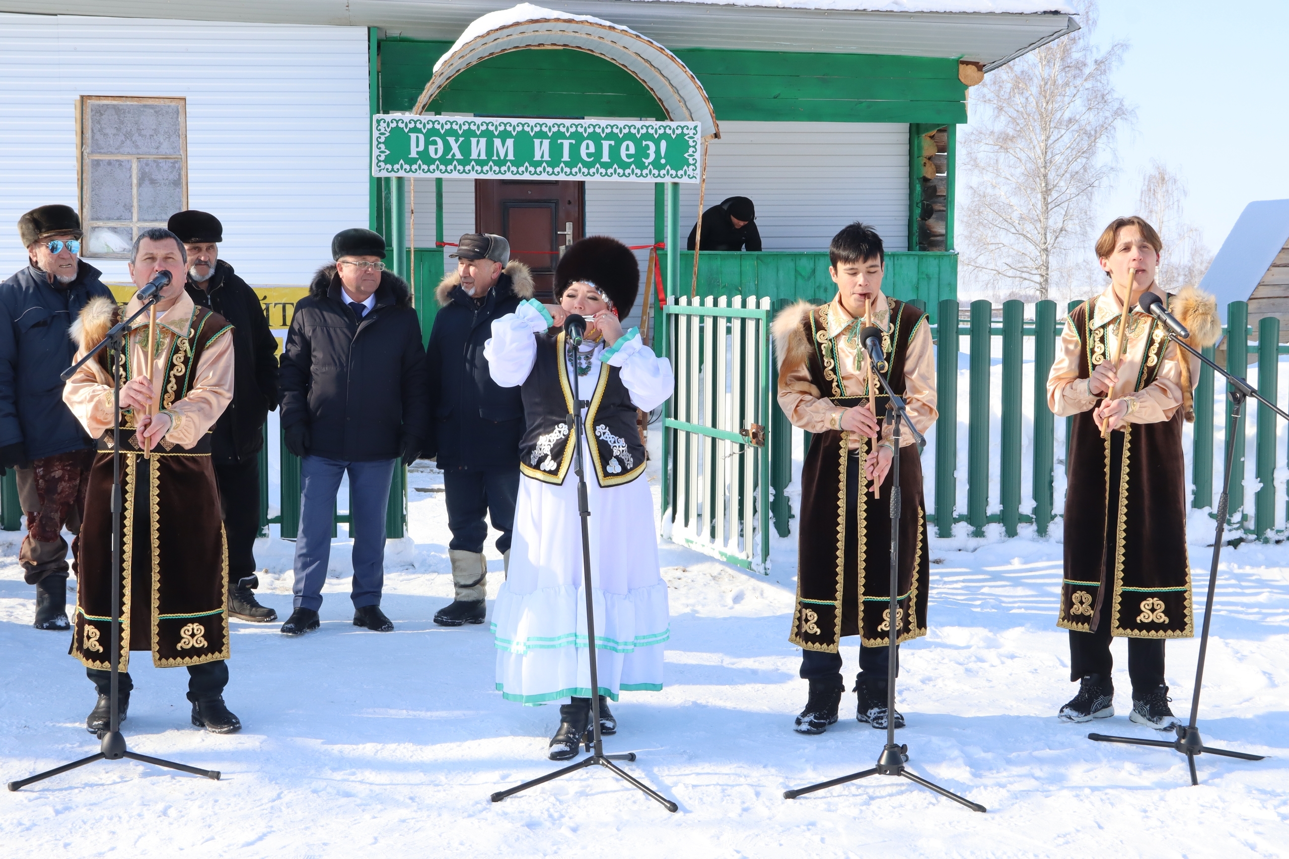 В Мечетлинском районе в рамадан открылась новая мечеть