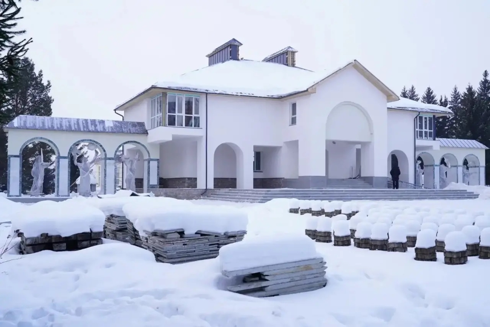 В районе Башкирии идет ремонт музея и строительство спортивного комплекса