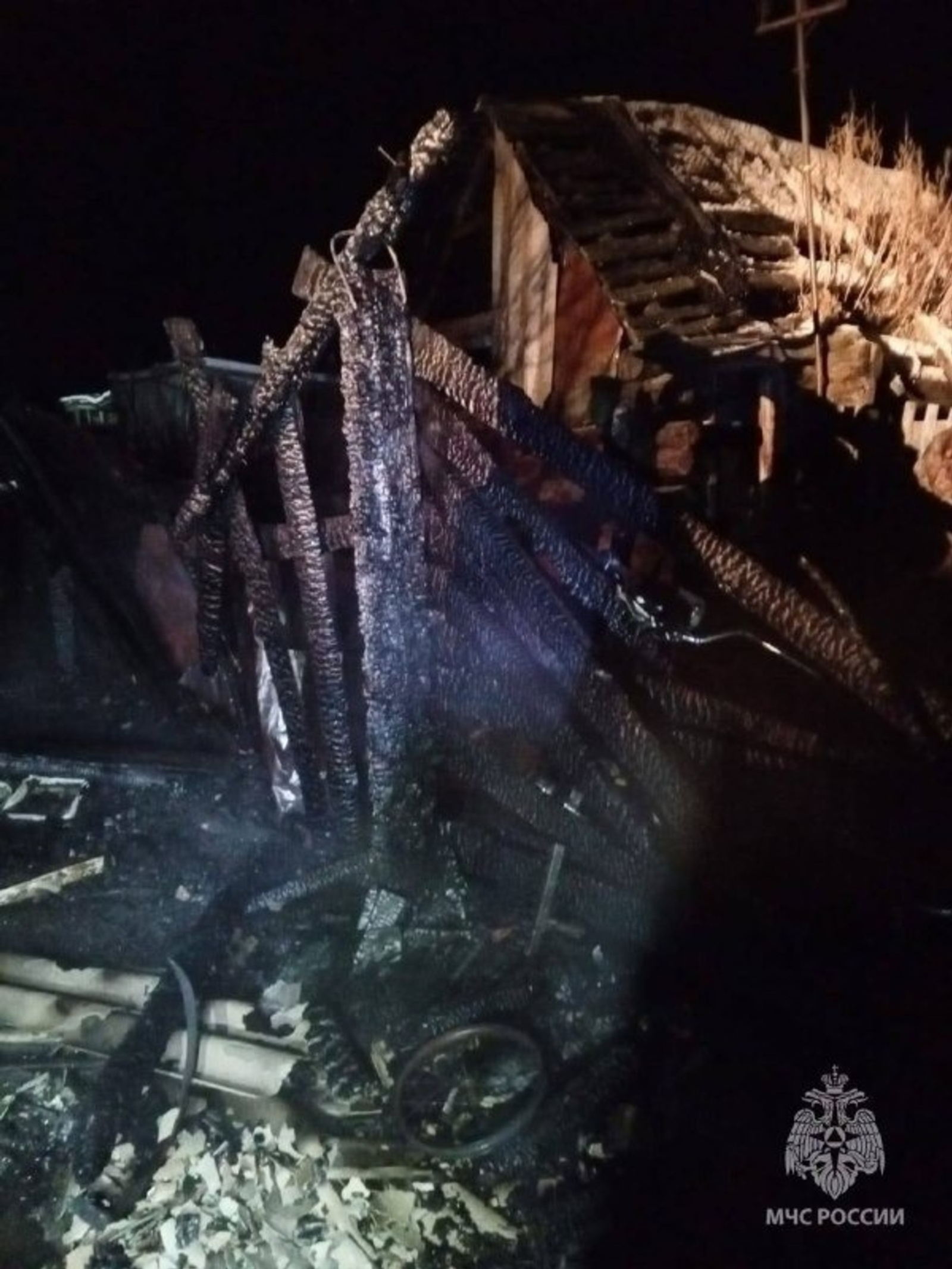 В Мечетлинском районе Башкирии при тушении пожара обнаружен труп