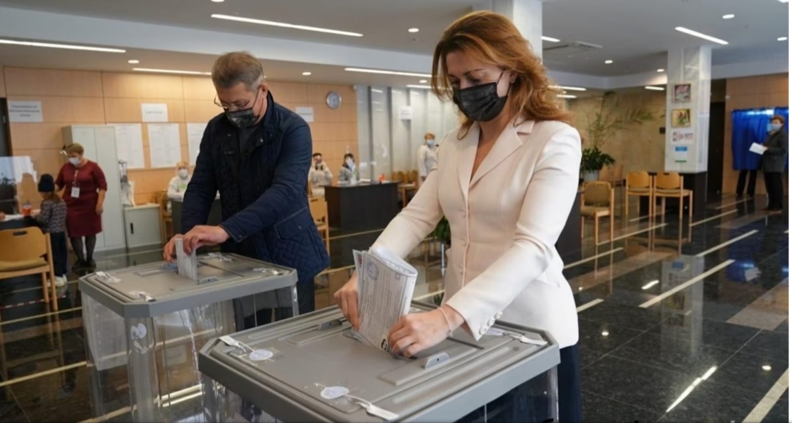 Глава Башкирии принял участие на выборах в Госдуму РФ