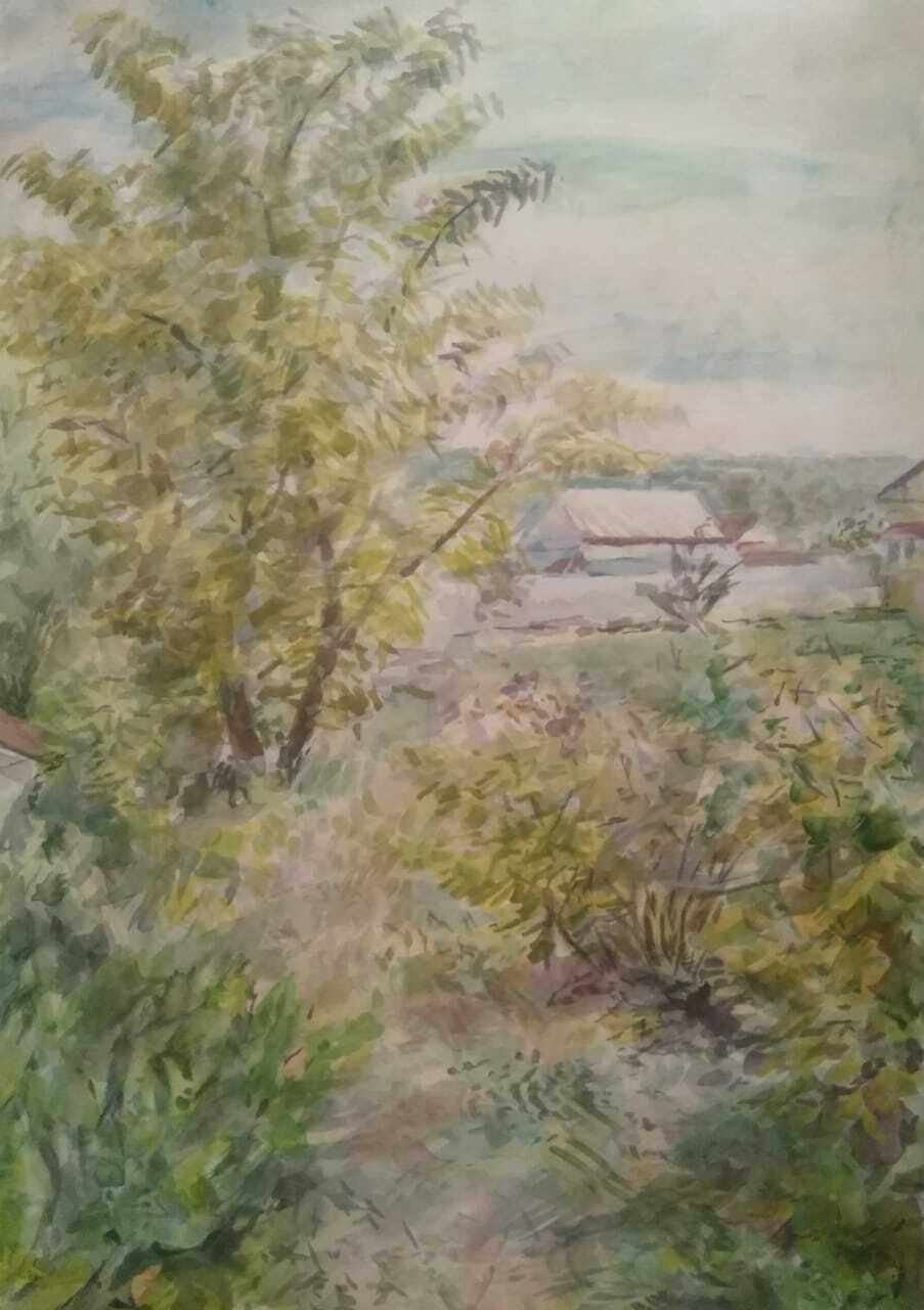 Художник с более 30 летним стажем поделился секретом мастерства