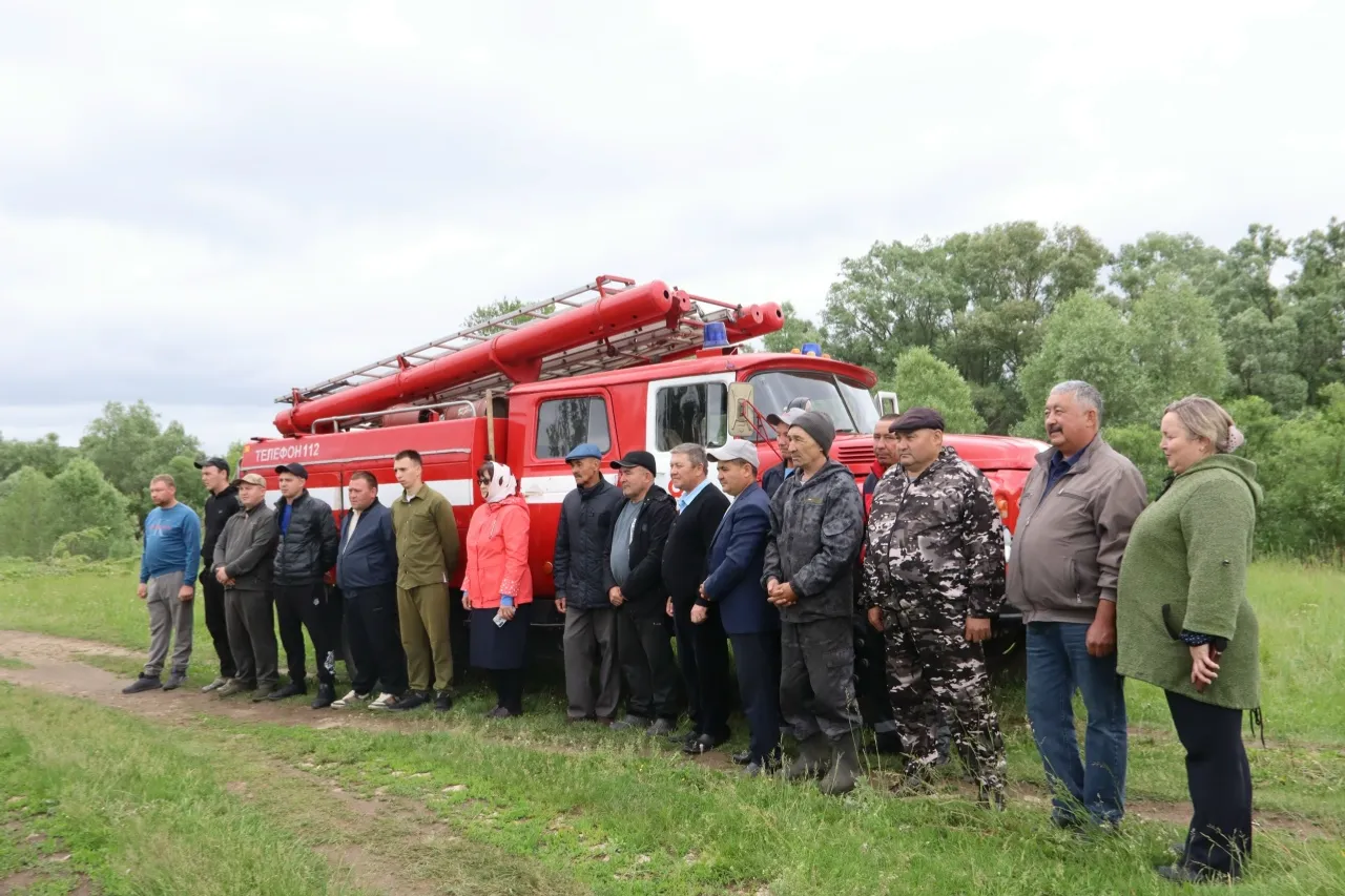 В Мечетлинском районе состоялся смотр-конкурс добровольных пожарных команд