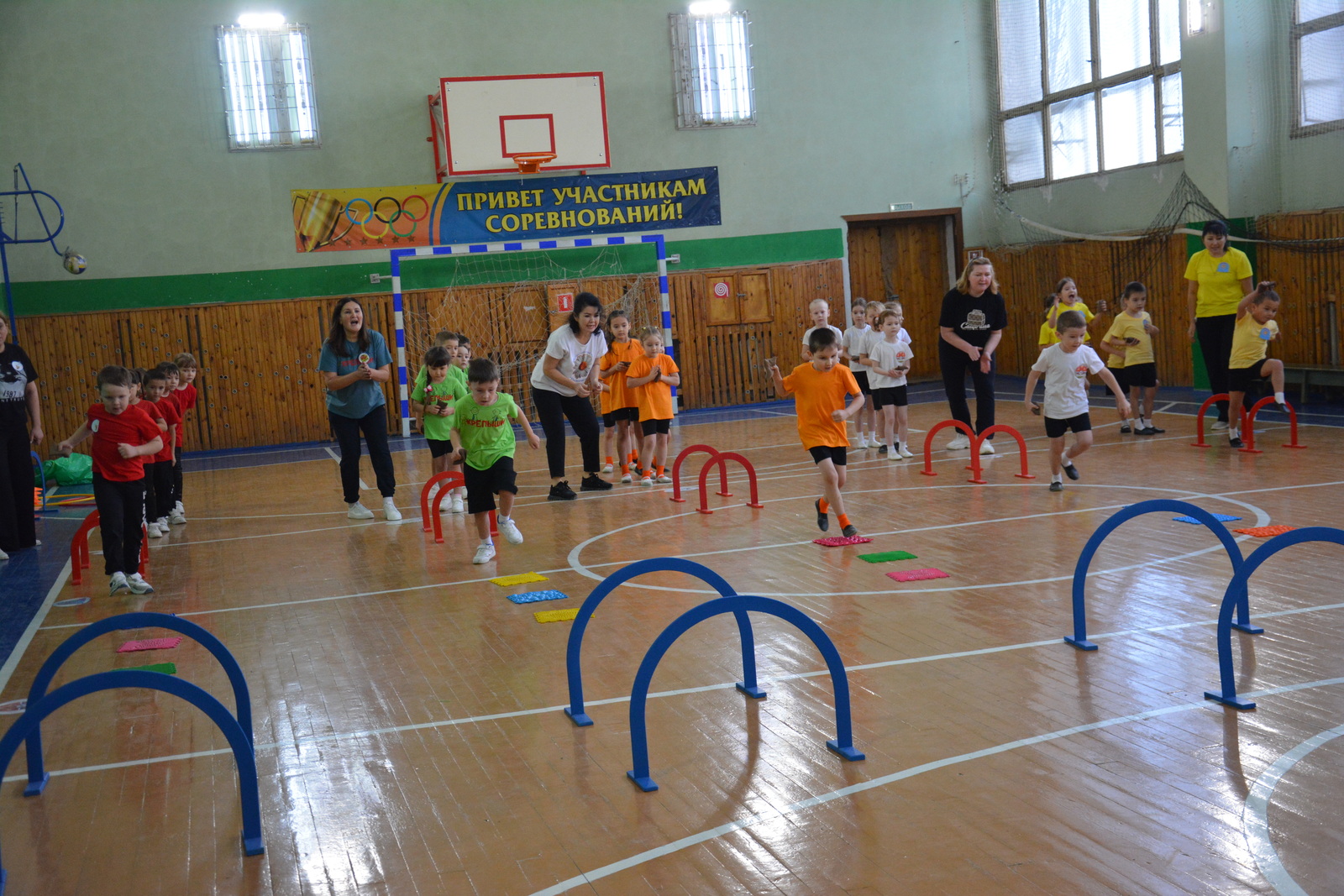 «Весёлые старты» среди детских садов