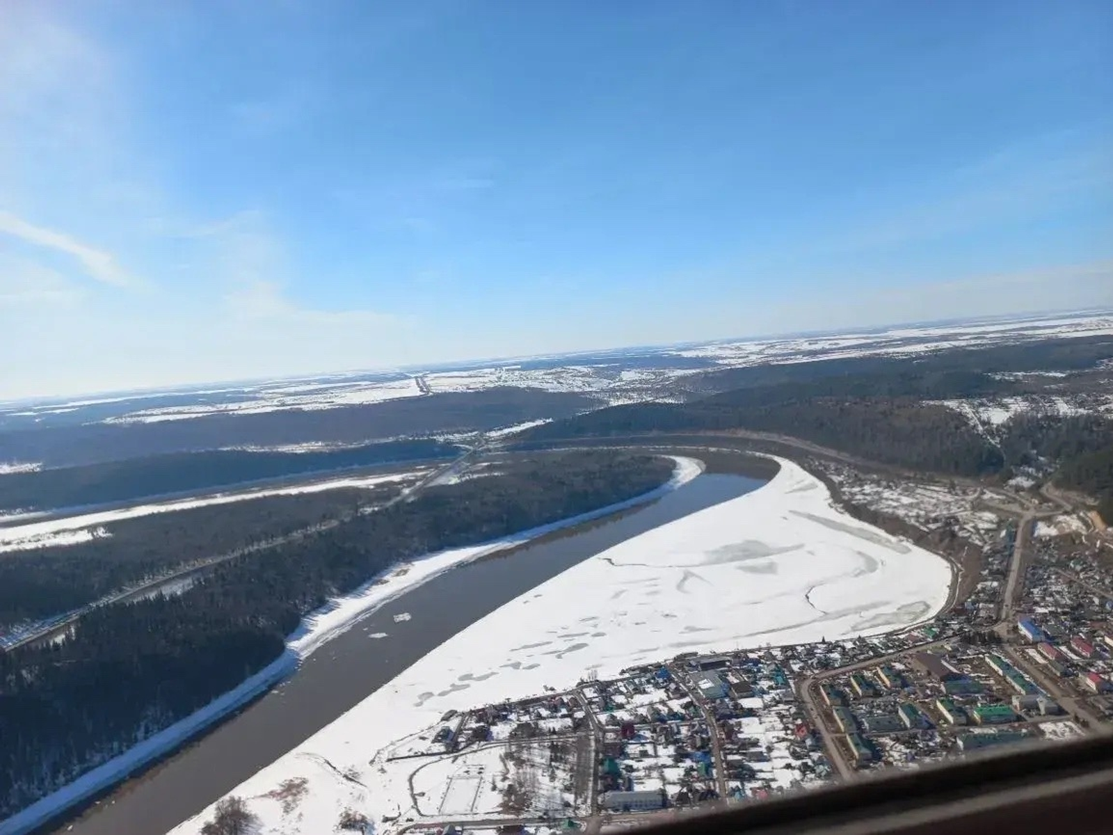 Контроль ледохода и состояние рек в Башкирии