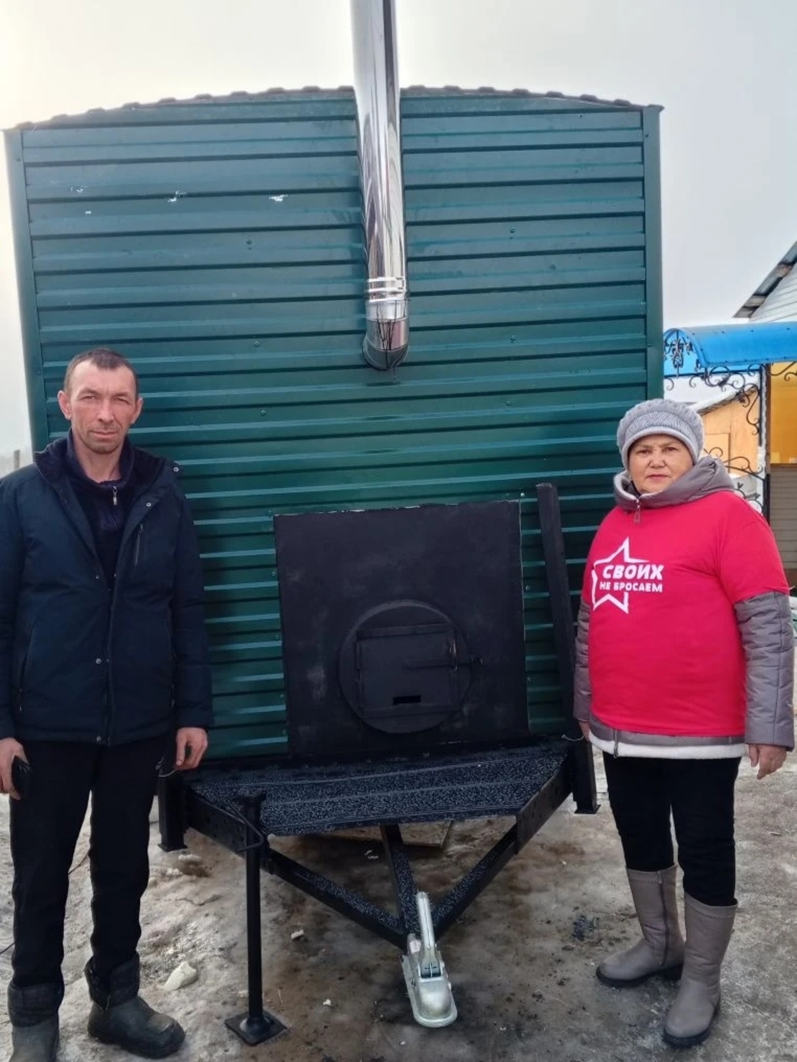 Жители Мечетлинского района отправят походную баню бойцам на СВО