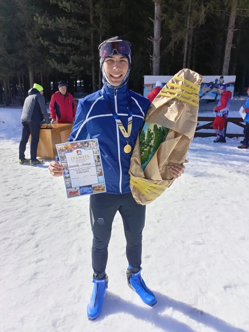 Спортсмен из Мечетлинского района стал первым в лыжном марафоне в Усть-Катаве