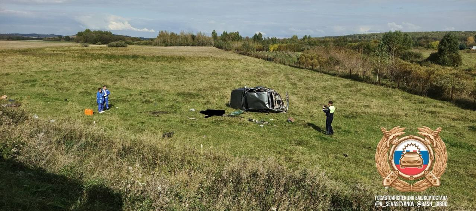 На трассе в Мечетлинском районе произошло ДТП с летальным исходом