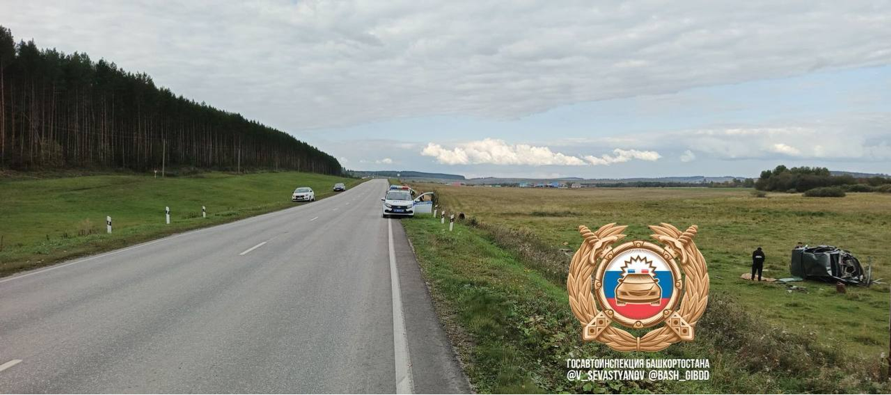 На трассе в Мечетлинском районе произошло ДТП с летальным исходом