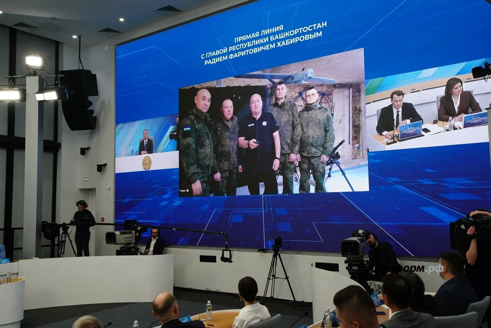 Воины из Башкирии выразили благодарность Радию Хабирову