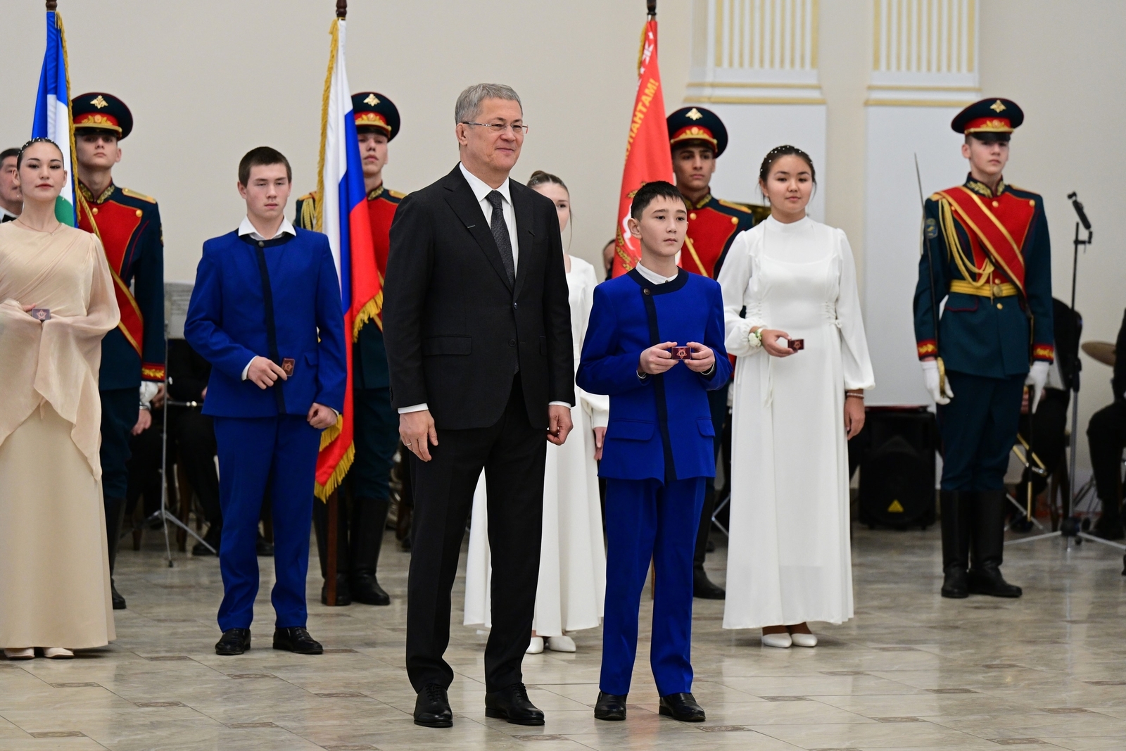 Учащиеся из Мечетлинского района удостоены знака "Юный шаймуратовец"