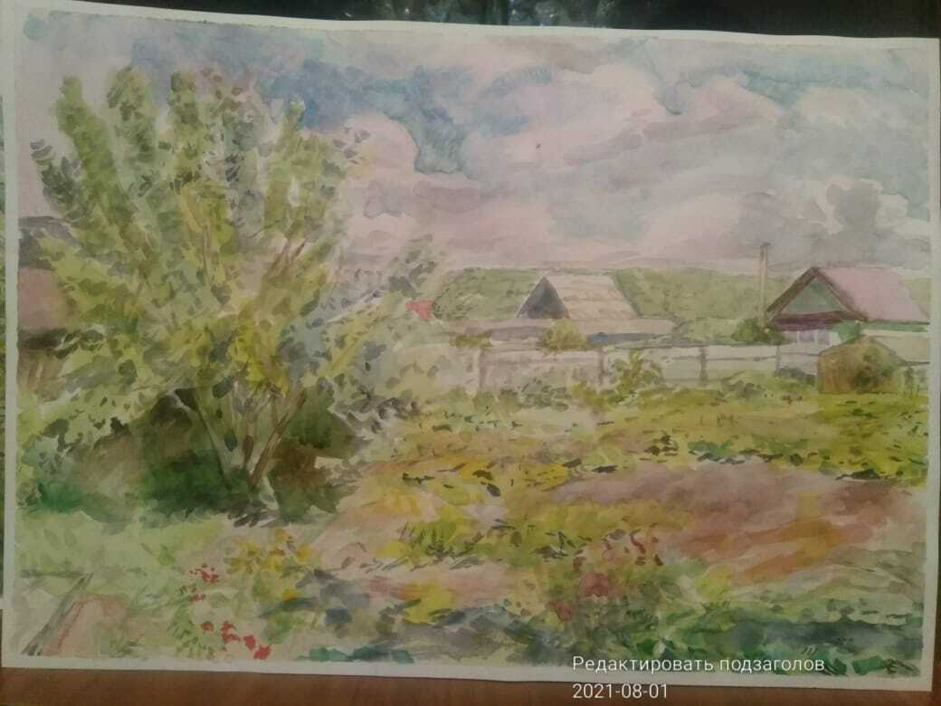 Художник с более 30 летним стажем поделился секретом мастерства