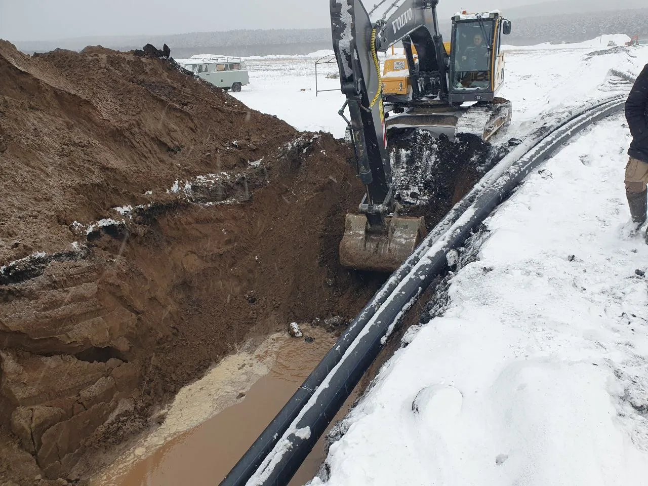 В селе Башкирии идет строительство новой системы водоснабжения
