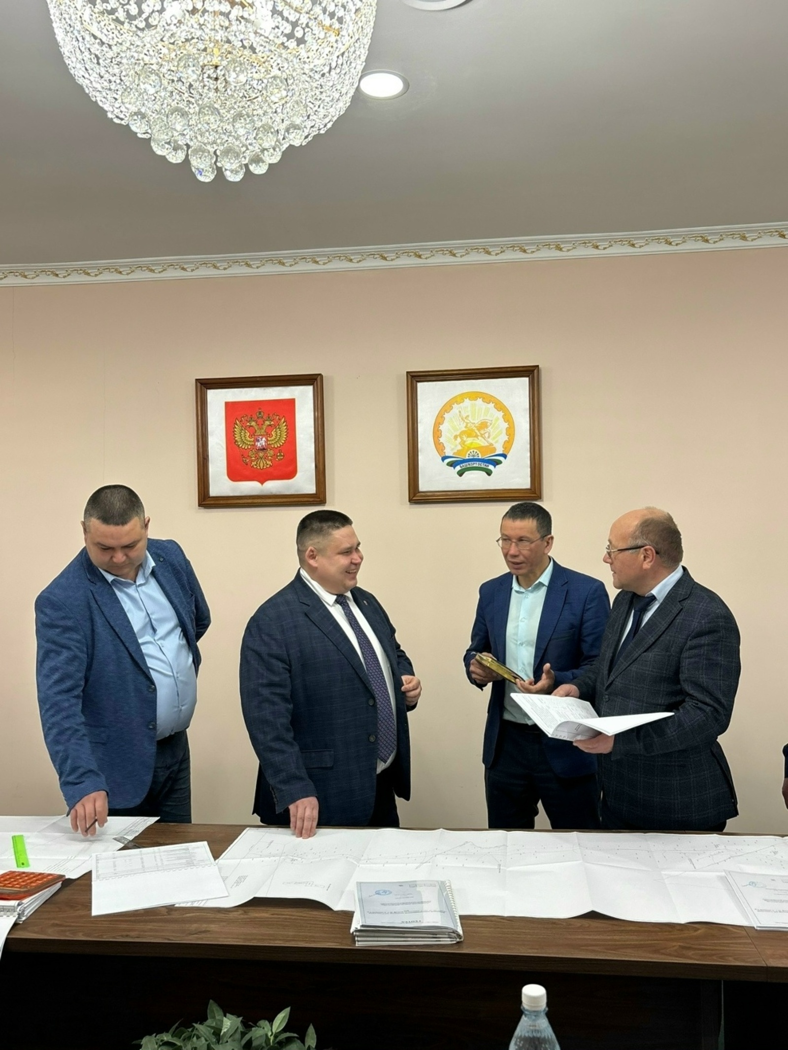 Рабочая встреча в санатории "Карагай" Мечетлинского района Башкирии