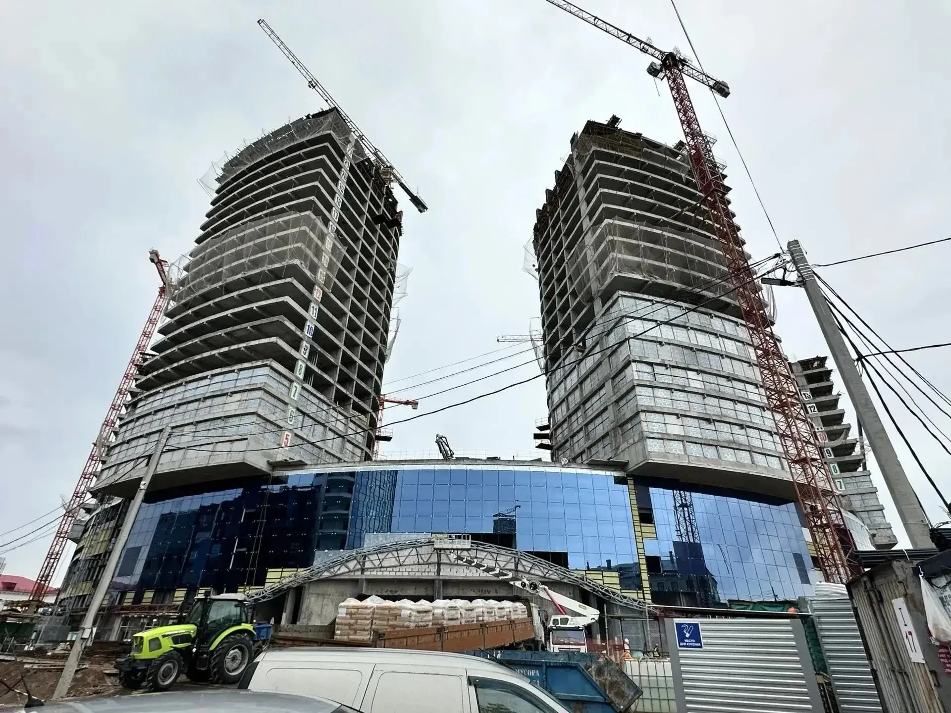 Продолжается строительство Межвузовского студенческого кампуса в Уфе