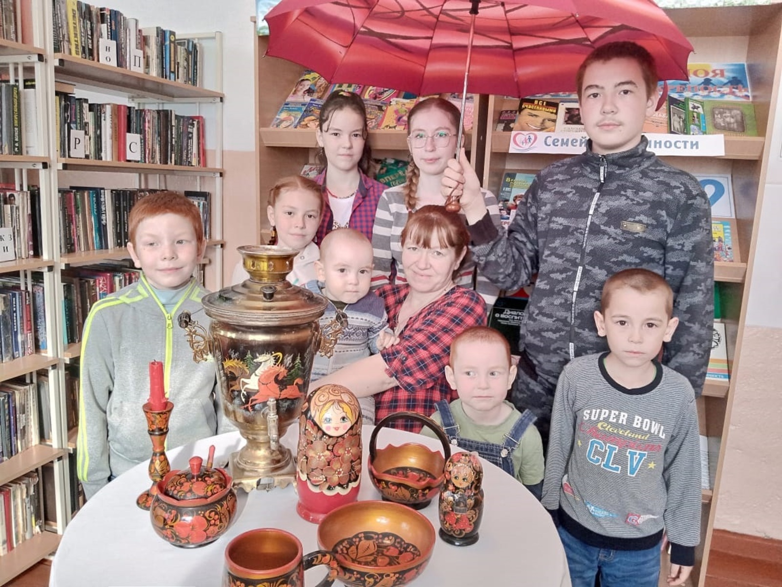 Жительница села Алегазово Башкирии воспитывает 10 детей