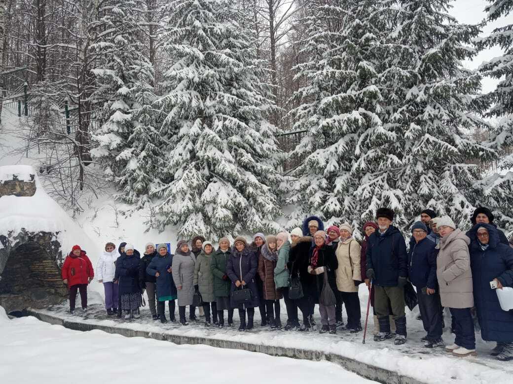 Пенсионеры Мечетлинского района Башкортостана посетили геопарк «Янган-тау»