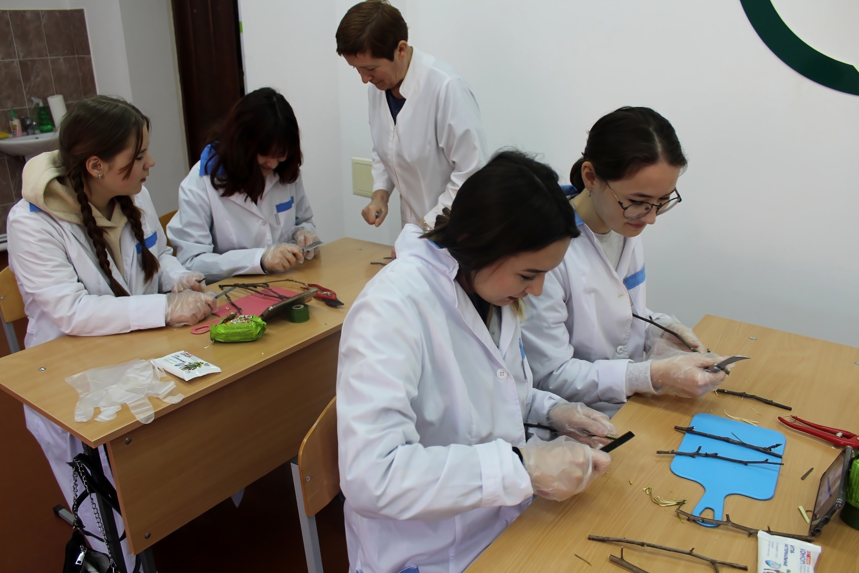 Мечетлинские школьники прошли профессиональные пробы в Дуванском многопрофильном колледже