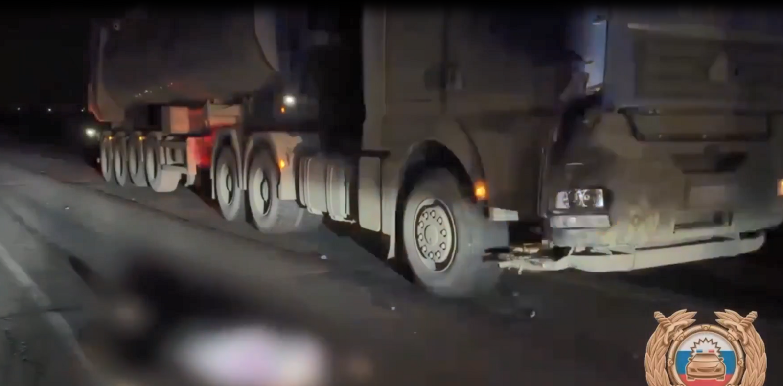 Смертельное ДТП: на трассе М-5 в Башкирии грузовик наехал на мужчину