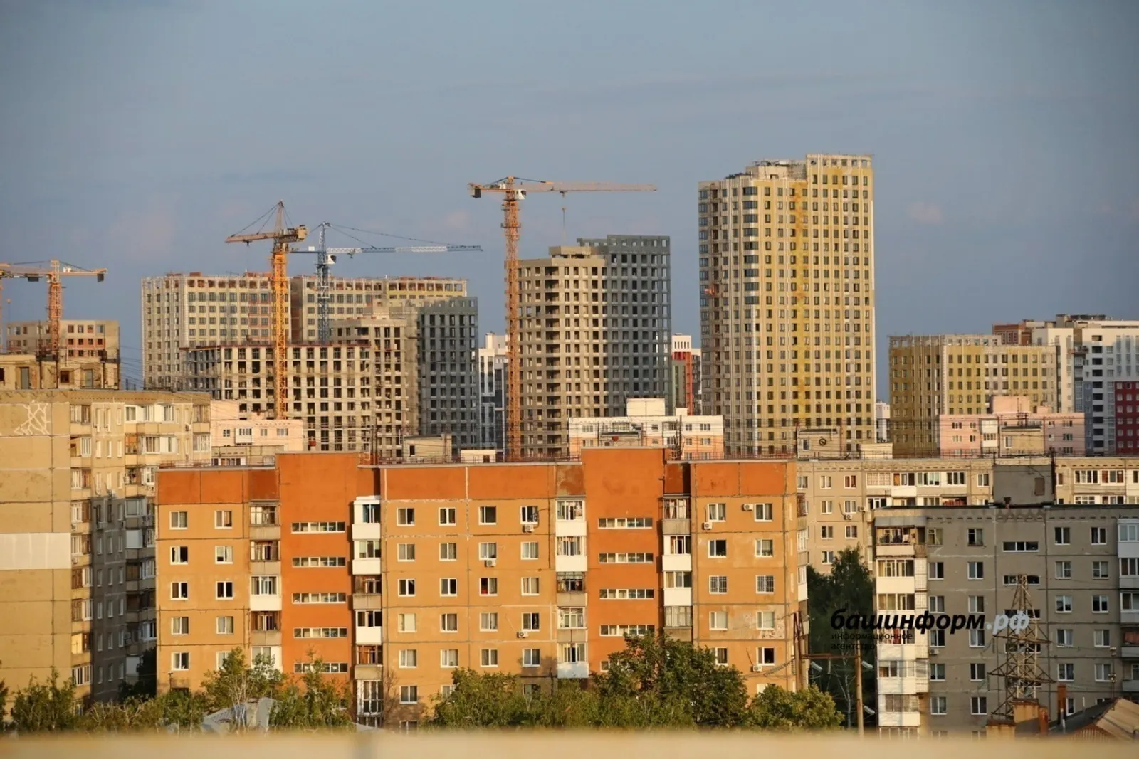 Башкирия в числе лидеров по вводу жилья