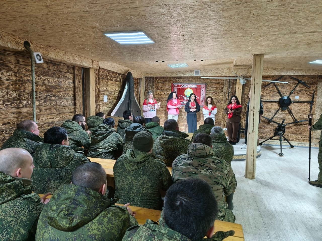 В зоне СВО прошел концерт Загира Зайнетдинова для военнослужащих из Башкирии