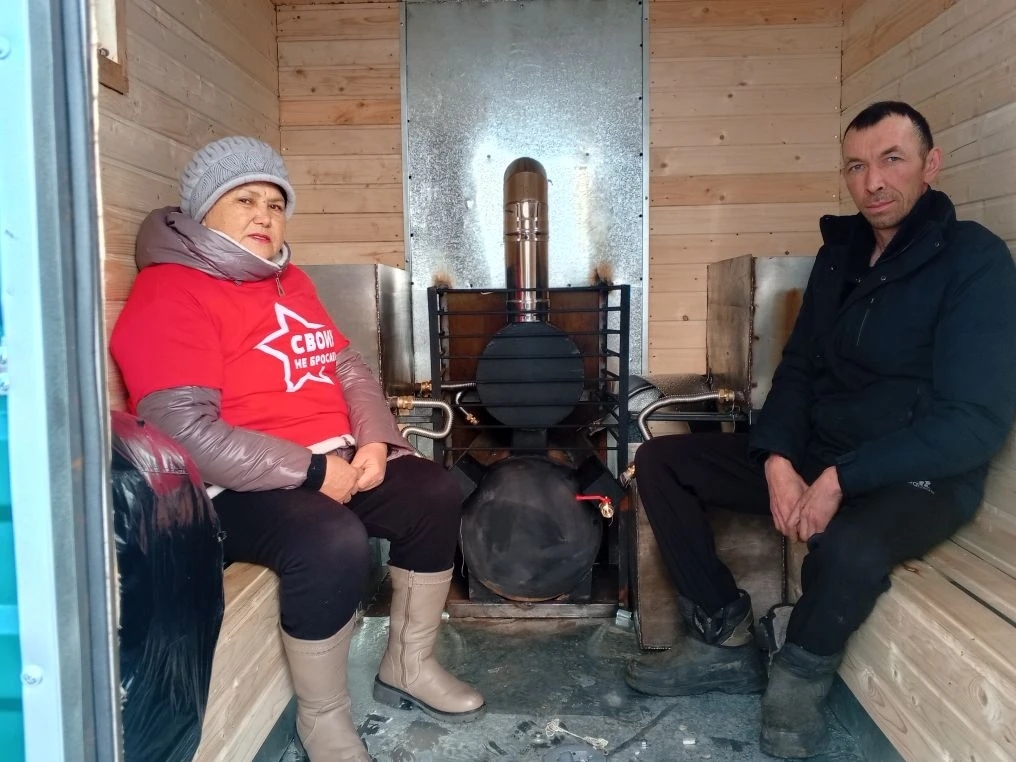 Жители Мечетлинского района отправят походную баню бойцам на СВО