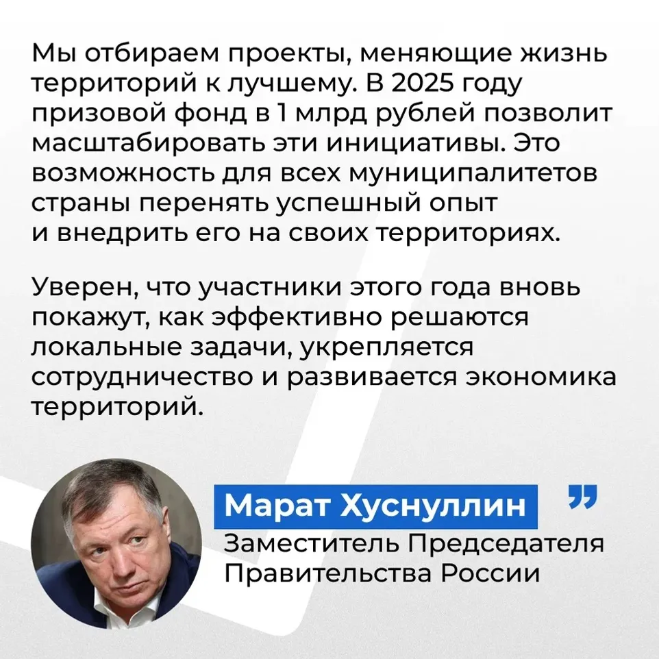 Победители Всероссийского конкурса «Лучшая муниципальная практика»