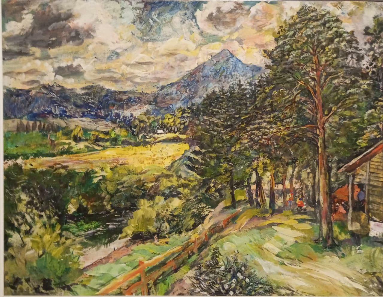 Художник с более 30 летним стажем поделился секретом мастерства