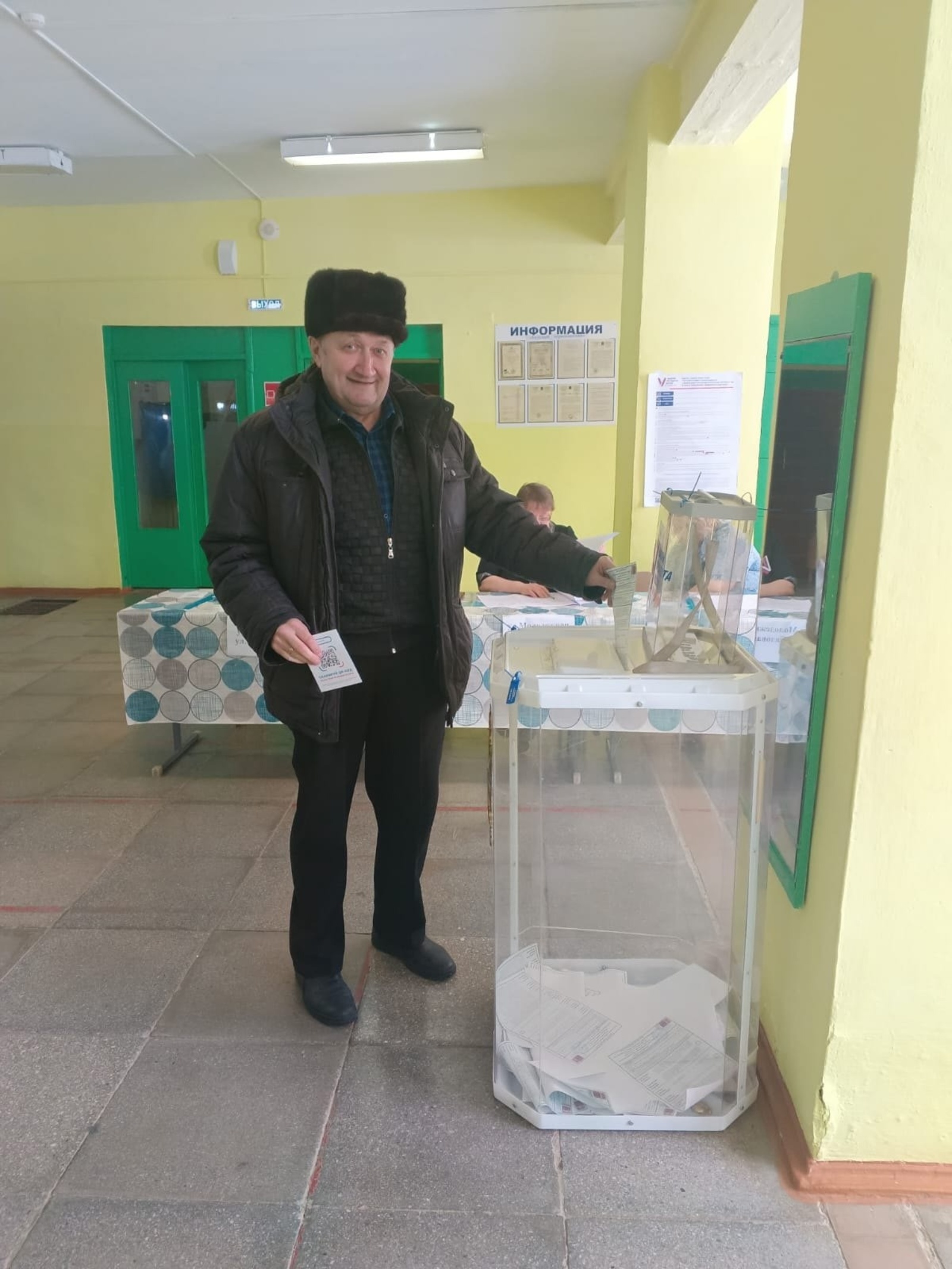 Голосуют почетные граждане Мечетлинского района